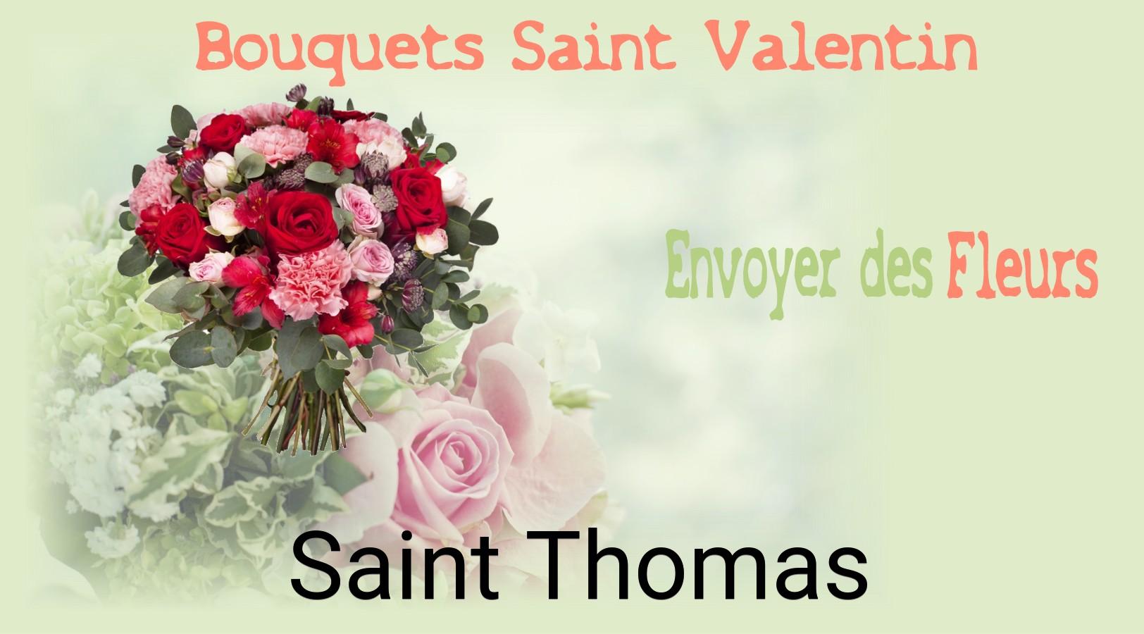Roses de Saint-Valentin livrées à Saint-Thomas